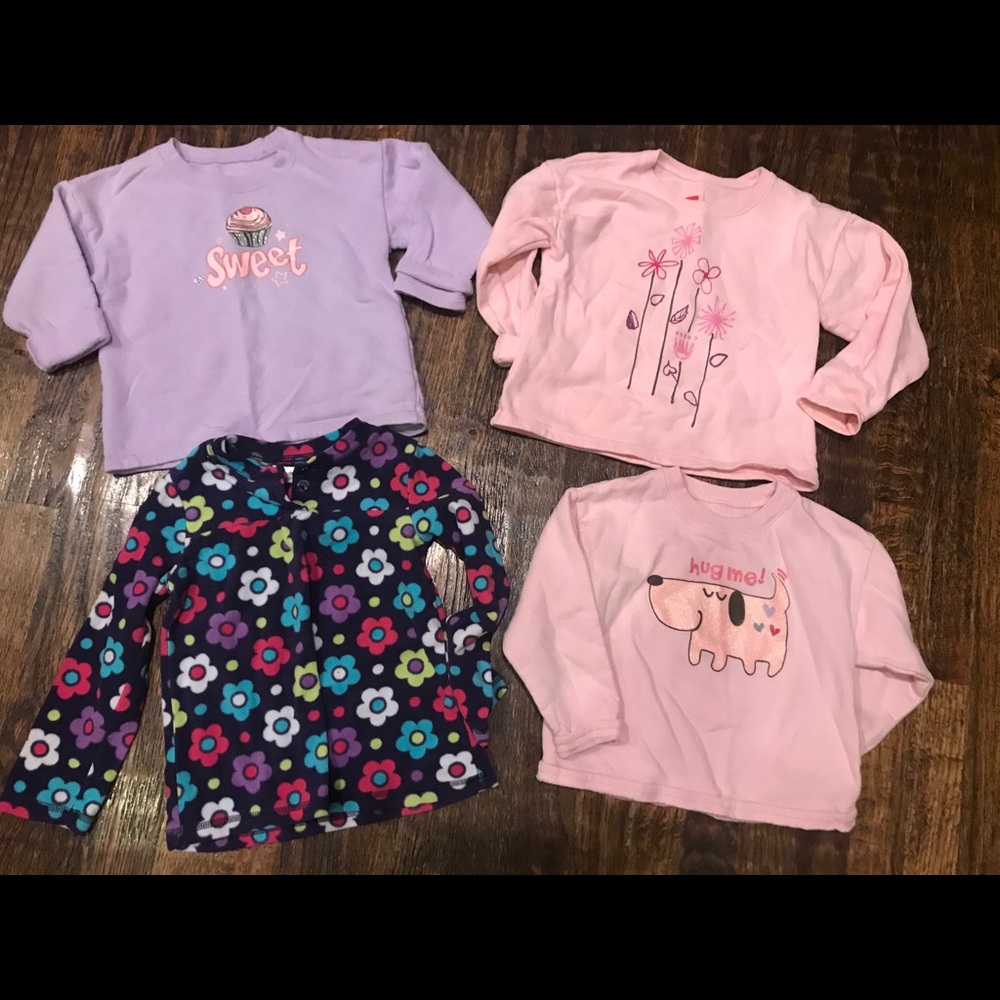 Girls sweaters and sweatshirts